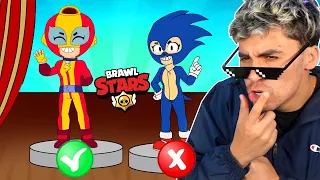 NÃO ESCOLHA A SKIN ERRADA!! BRAWL STARS DESENHOS ANIMADOS