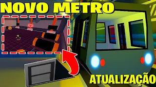 NOVO LUGAR SECRETO da AGENCY na ATUALIZAÇÃO de METRO NO BLOXYTOPIA ROBLOX