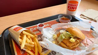 Burger King バーガーキング (Fish Sandwich Meal)
