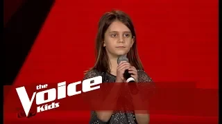 Sara - How Far I'll Go | The Blind Auditions | The Voice Kids Albania 3