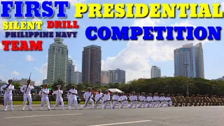 |PHILIPPINE NAVY TEAM| First Presidential Silent drill Competition