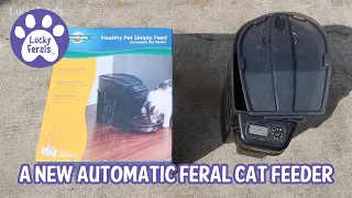 A New Automatic Feral Cat Feeder * S4 E4 * Petsafe Healthy Pet Simply Feed