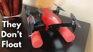DJI Mavic Air Drone Float Kit that Don't Float