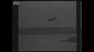 Dambusters bouncing bomb raw test footage.