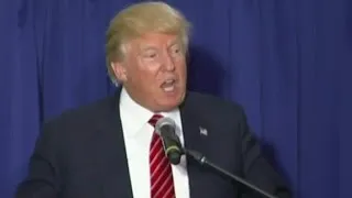 Despite asking for money Trump says 'This is not a f...