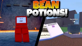 I MADE SOME CRAZY BEAN POTIONS! Wacky Wizards Roblox