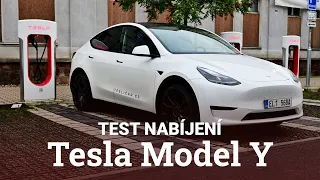 Jak rychle se nabije Tesla Model Y Performance z Berlína? Na to odpoví náš test nabíjení