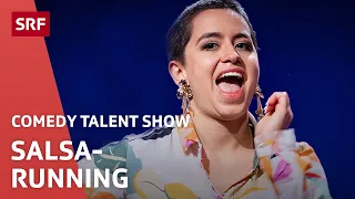 Caro Knaack und Salsa Running 💃🏻🏃🏻‍♀️ | Comedy Talent Show | SRF