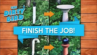 How To Finish The Job | The Dirty Bird | Septic Tank Pipe Cover