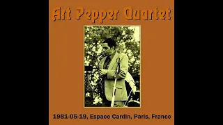 Art Pepper Quartet - Mambo Koyama (1981, Espace Cardin, Paris, France)