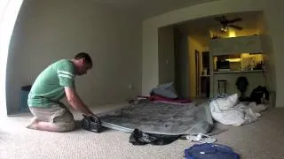 Deflating a Coleman Air Mattress