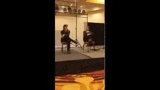Caitlin Glass, Matthew Mercer Attack on Titan panel Q&A at KrakenCon 2014