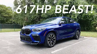 2020 BMW X6M Competition POV Drive