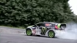 DC SHOES  Ken Block's Gymkhana THREE, Part 2; Ultimate Playground; l'Autodrome, France 360p