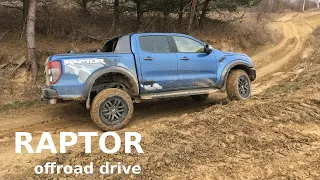 Offroad with Ford Ranger Raptor