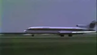 1979 home video of planes taking off at O'Hare International Airport in Chicago