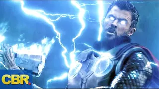Why Thor's Stormbreaker Axe Uses Blue Fire And Not Lightning