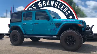 Here's a JL Jeep Wrangler Unlimited Stevie Ray Vaughan Edition ( HD TOUR ) VOODOO CHILD | Jeep Mods