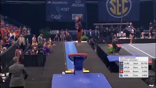 Lexie Priesmann Vault LSU SEC Championships 2019 9.825