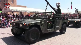 Desfile cívico militar conmemorativo por el 207 Aniversario de la Independencia de México