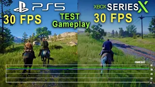 Red Dead Redemption 2 PS5 Vs Xbox Series X FPS Test / Frames Rates / Graphics Comparison