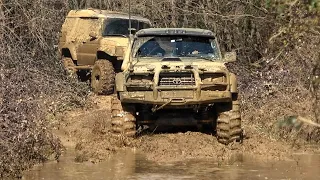 '' VS'' - Land Cruiser 80 vs Discovery II - Extreme OFF ROAD Challenge