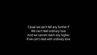 U2 - Ordinary Love (lyrics)