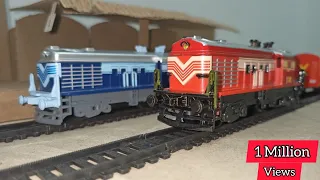 Modefied Centy Indian Passenger train Locomotive | Rail king and Centy toy train