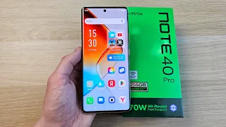 INFINIX NOTE 40 PRO - СТИЛЬНЫЙ ТЕЛЕФОН С БЕСПРОВОДНОЙ ЗАРЯДКОЙ