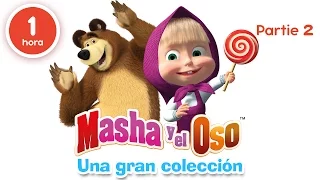 Masha y el Oso - Una gran colección de dibujos animados (Parte 2) 60 minutos para niños en Español