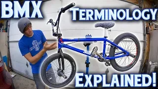 BMX Bike Part Names & Terminology - EXPLAINED