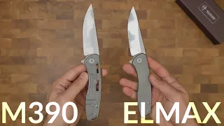 Knife steel. Elmax or M390