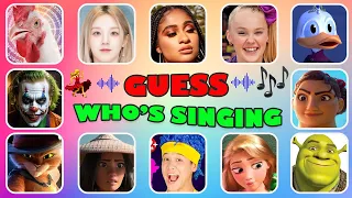 GUESS WHO'S SINGING & WHO'S DANCING🎤🎵🔥 Kinigra Deon,D Bilions,Jojo Siwa,Baby Dance,Yena,Jocker