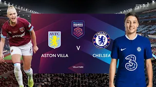 ⚽ 🇬🇧 Aston Villa       vs 🇬🇧    Chelsea      ⚽ | 🏆 🇬🇧  Women Super League (04/02/2023) 🎮  Fifa23