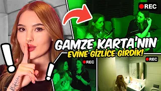 GECE GİZLİCE GAMZENİN EVİNDE KALIP KORKUTTUK ! - (İntikam Aldım) @GamzeKarta