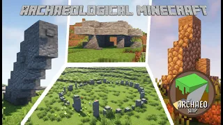 Archaeological Minecraft - Building Neolithic and Bronze Age Structures on the Archaeo SMP
