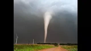 Inside the Tornado! CCTV Footage