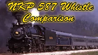 NKP 587 Whistle Comparison