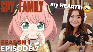 i am EMOTIONAL | SPY x FAMILY Episode 7 Reaction