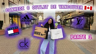 OUTLET em Vancouver,  vlog de comprinhas