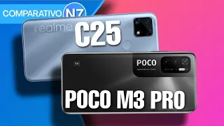 Realme C25 VS POCO M3 PRO 5G | Comparativo