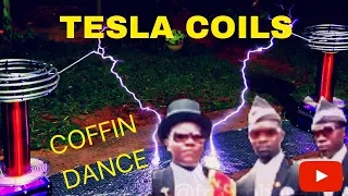 Coffin Dance Meets Tesla Coils