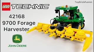 Harvesting Power:  Lego Technic 42168 John Deere 9700 Forage Harvester Speed Build - ToybrickFusion