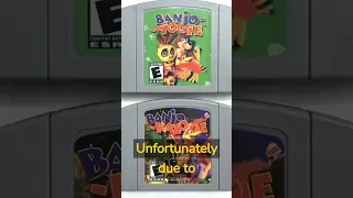 Banjo-Kazooie Had a Cartridge Swap Secret - Gaming Facts #shorts
