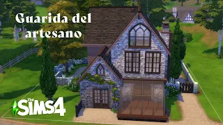 💠Los sims 4 CREACIONES CRISTALINAS 💍💠| Guarida del artesano | Stop Motion House & Shop