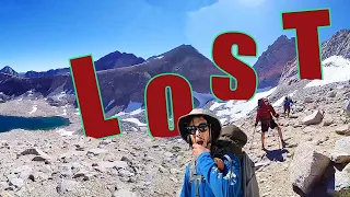 Lost on Forester Pass - JMT Day 5