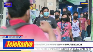 2nd booster shot sa immunocompromised sinimulan ngayong Lunes | TELERADYO BALITA (25 April 2022)