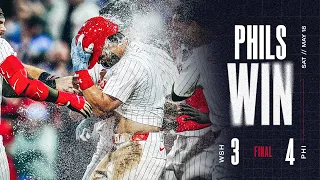 Nationals vs. Phillies Game Highlights (5/18/24) | MLB Highlights