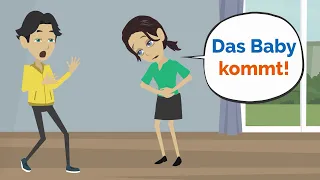 Deutsch lernen | Kommt Max auf die Welt?