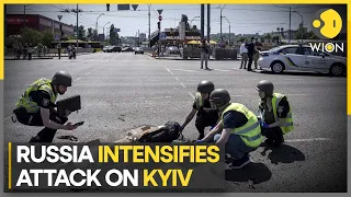 Kyiv hit with new wave of Russian attacks | Russia-Ukraine War | Latest News | WION